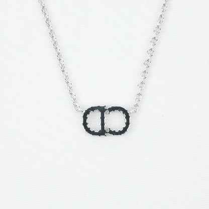 CHRISTIAN DIOR CD Logo Necklace