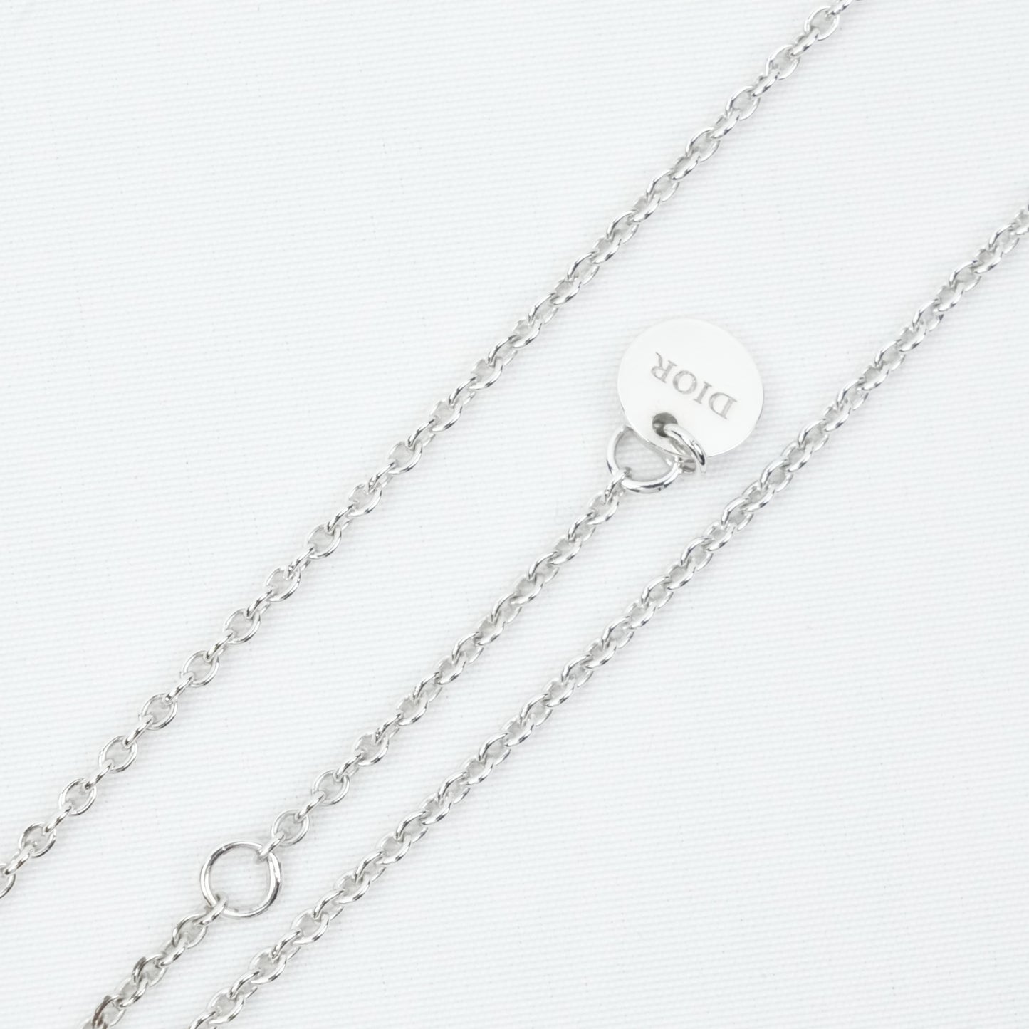 CHRISTIAN DIOR CD Logo Necklace