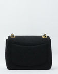 CHANEL 1986-1988 Cotton Jersey Mini Matelassé Shoulder Bag