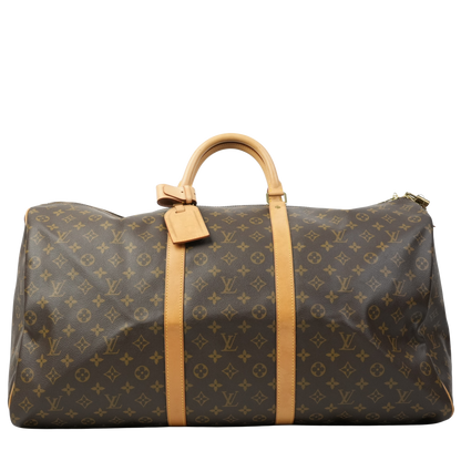 LOUIS VUITTON Monogram Keepall 60 Handbag M41422