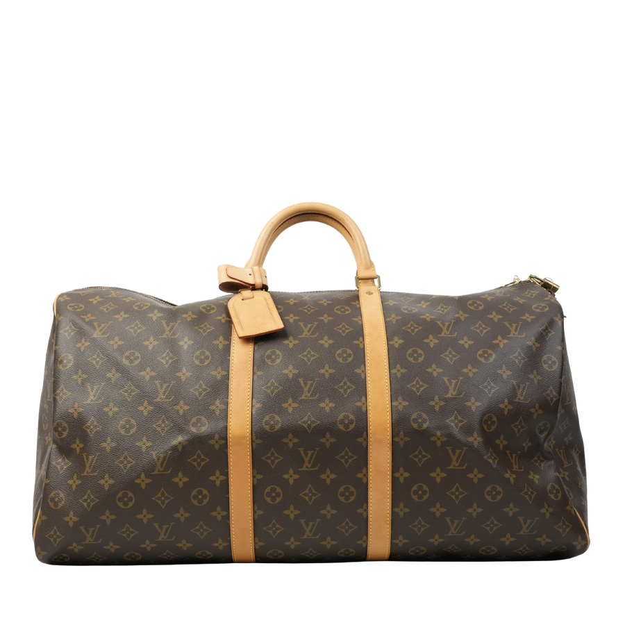 LOUIS VUITTON Monogram Keepall 60 Handbag M41422