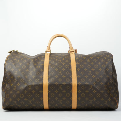 LOUIS VUITTON Monogram Keepall 60 Handbag M41422