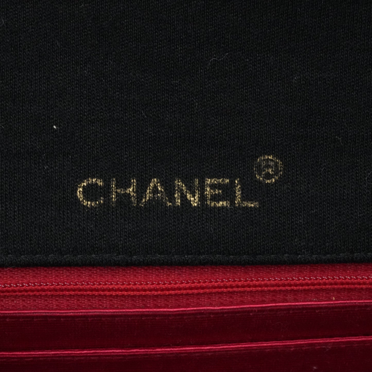 CHANEL 1986-1988 Cotton Jersey Mini Matelassé Shoulder Bag