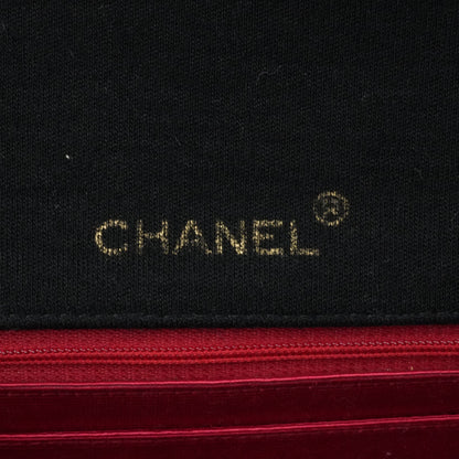 CHANEL 1986-1988 Cotton Jersey Mini Matelassé Shoulder Bag