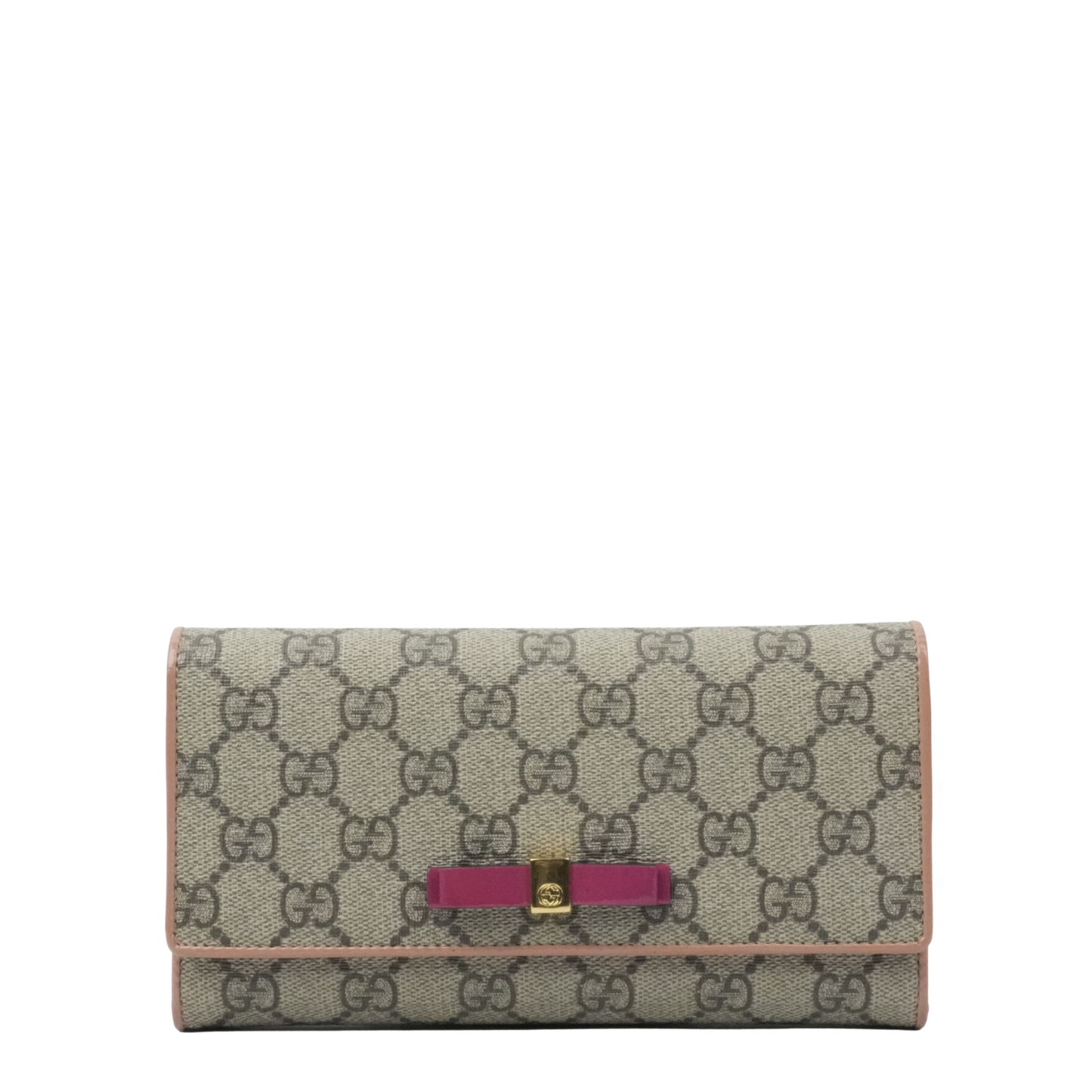 GUCCI GG Supreme Long Wallet