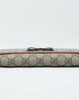 GUCCI GG Supreme Long Wallet