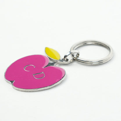 CHRISTIAN DIOR Apple Motif Keychain OTHER ACCESSORY