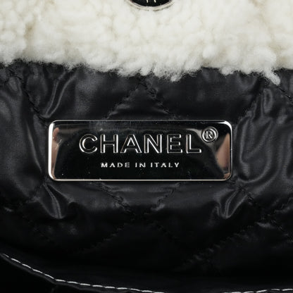 CHANEL Coco Neige Matelassé Drawstring Handbag/Shoulder Bag 2Way