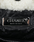 CHANEL Coco Neige Matelassé Drawstring Handbag/Shoulder Bag 2Way