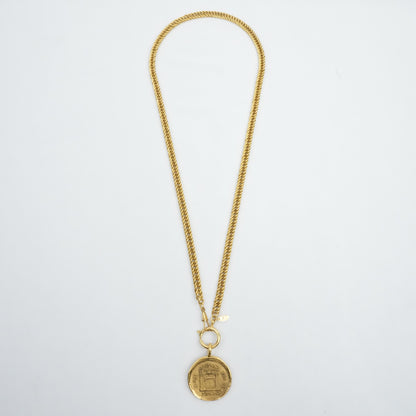 CHANEL Logo Necklace