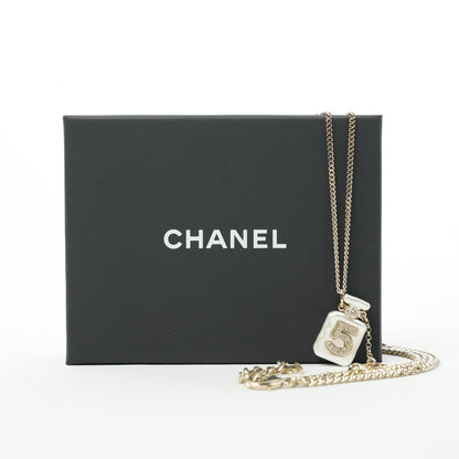 CHANEL Bottle Motif Necklace