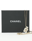 CHANEL Bottle Motif Necklace