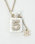 CHANEL Bottle Motif Necklace