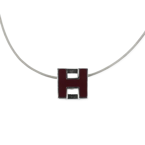 HERMES H Cube Necklace