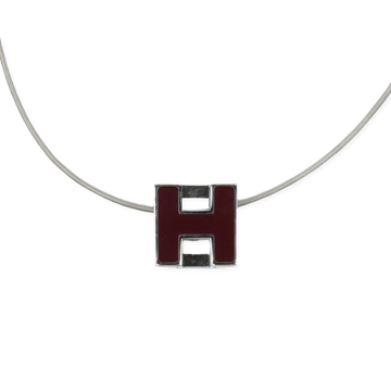 HERMES H Cube Necklace