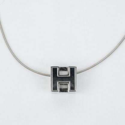 HERMES H Cube Necklace