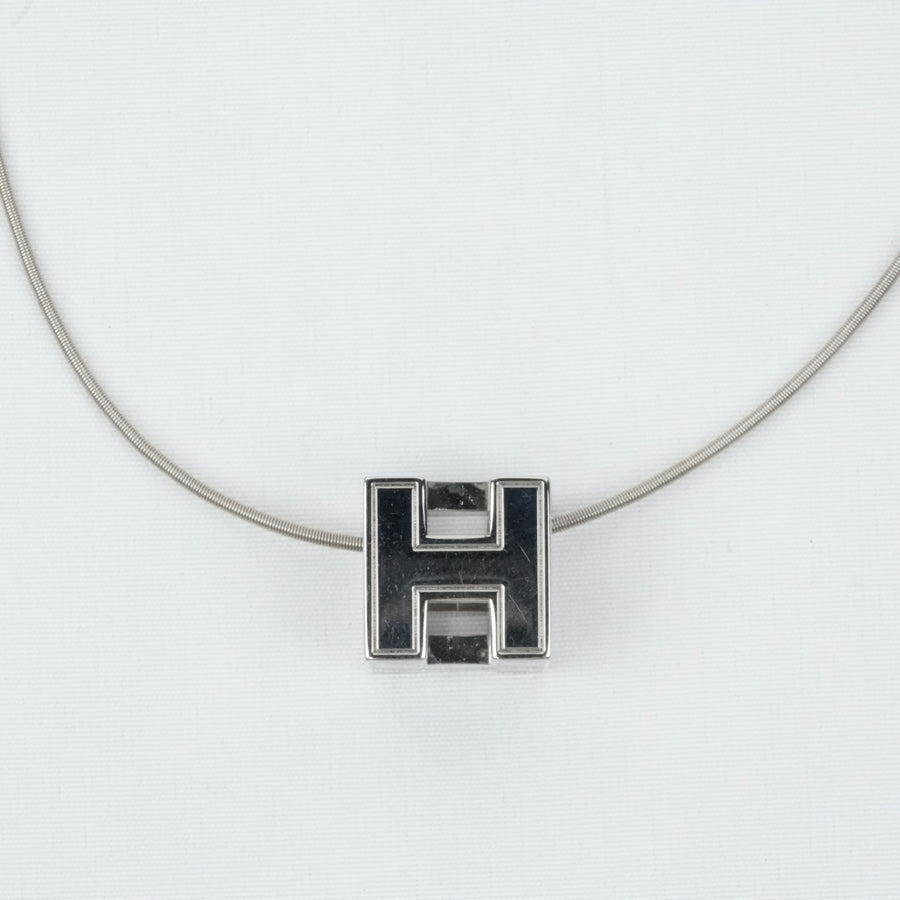 HERMES H Cube Necklace