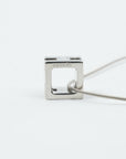 HERMES H Cube Necklace