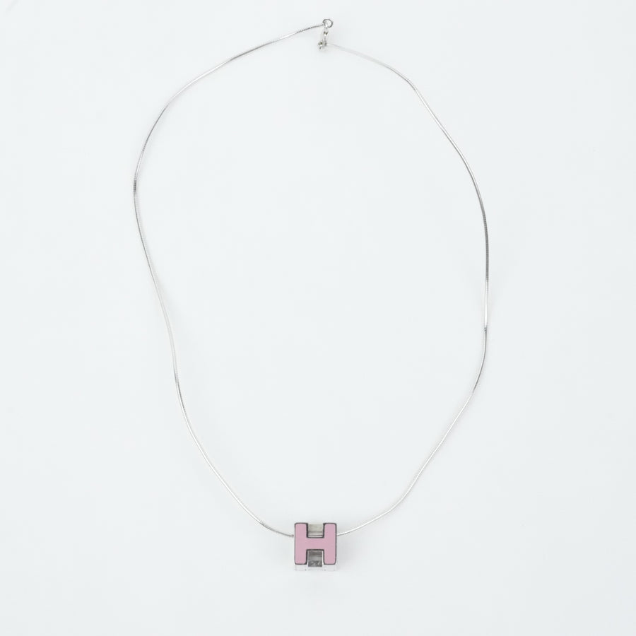 HERMES H Cube Necklace