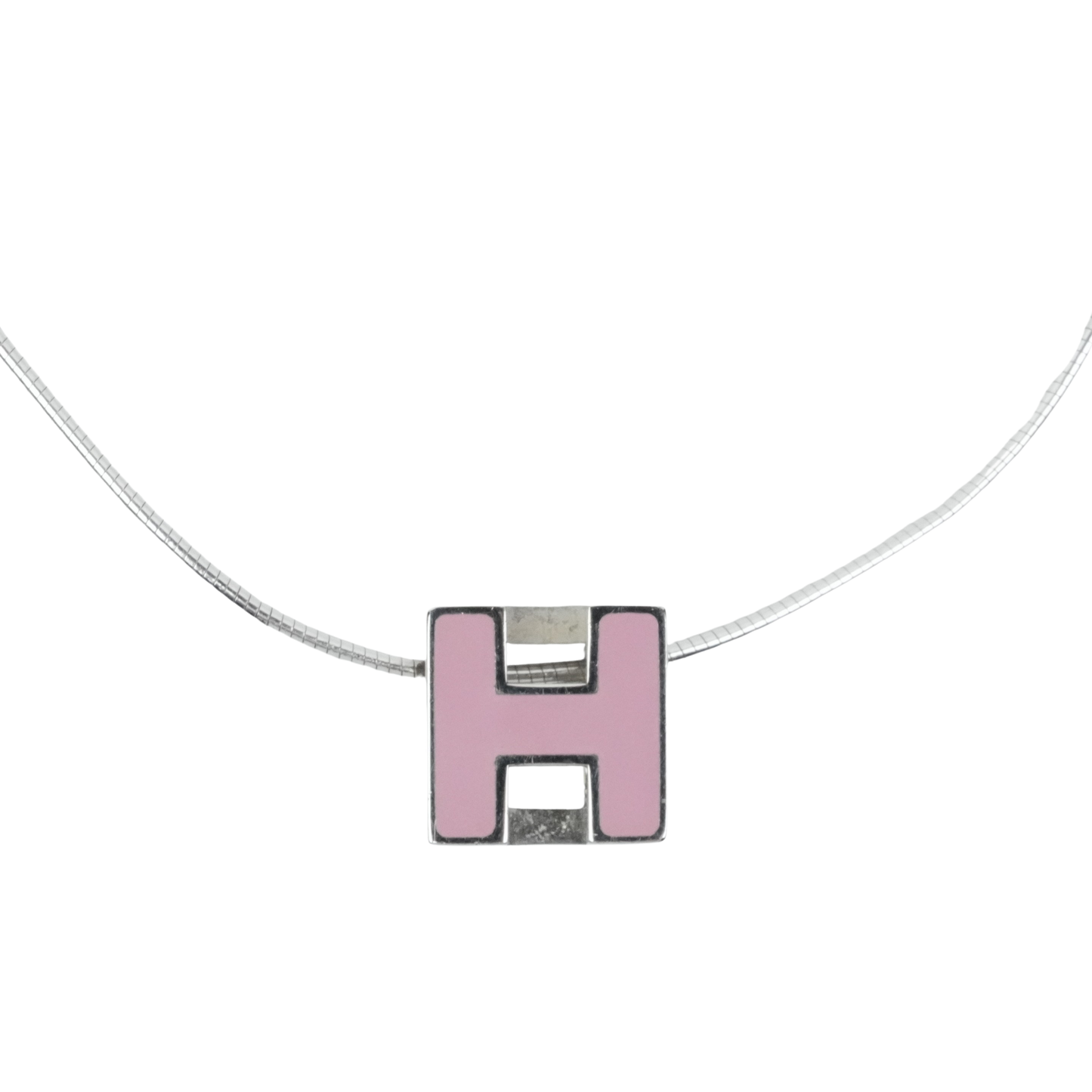 HERMES H Cube Necklace