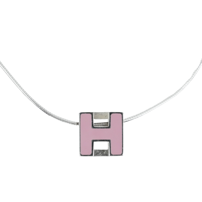 HERMES H Cube Necklace