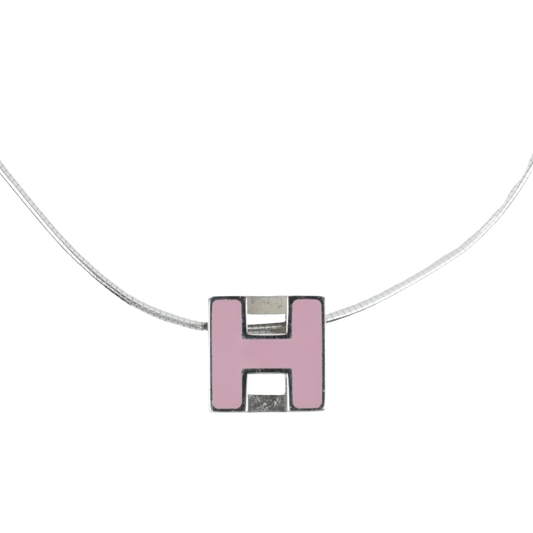 HERMES H Cube Necklace