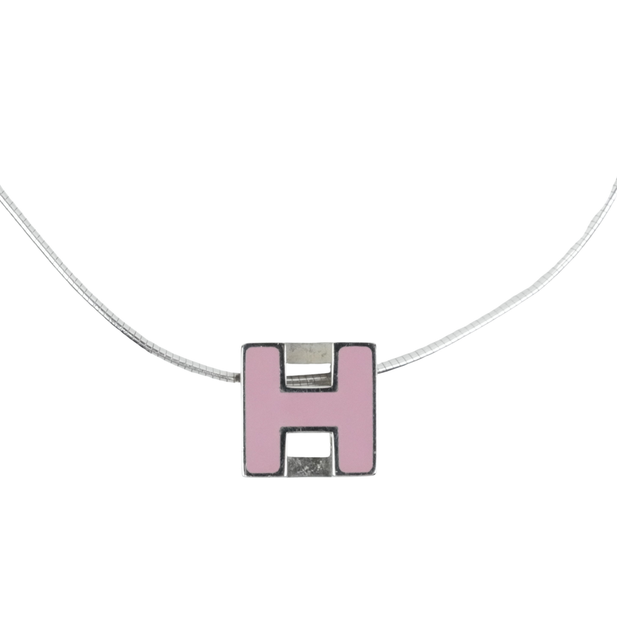 HERMES H Cube Necklace