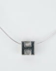 HERMES H Cube Necklace