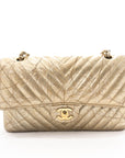 CHANEL Calfskin Shoulder Bag