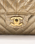 CHANEL Calfskin Shoulder Bag