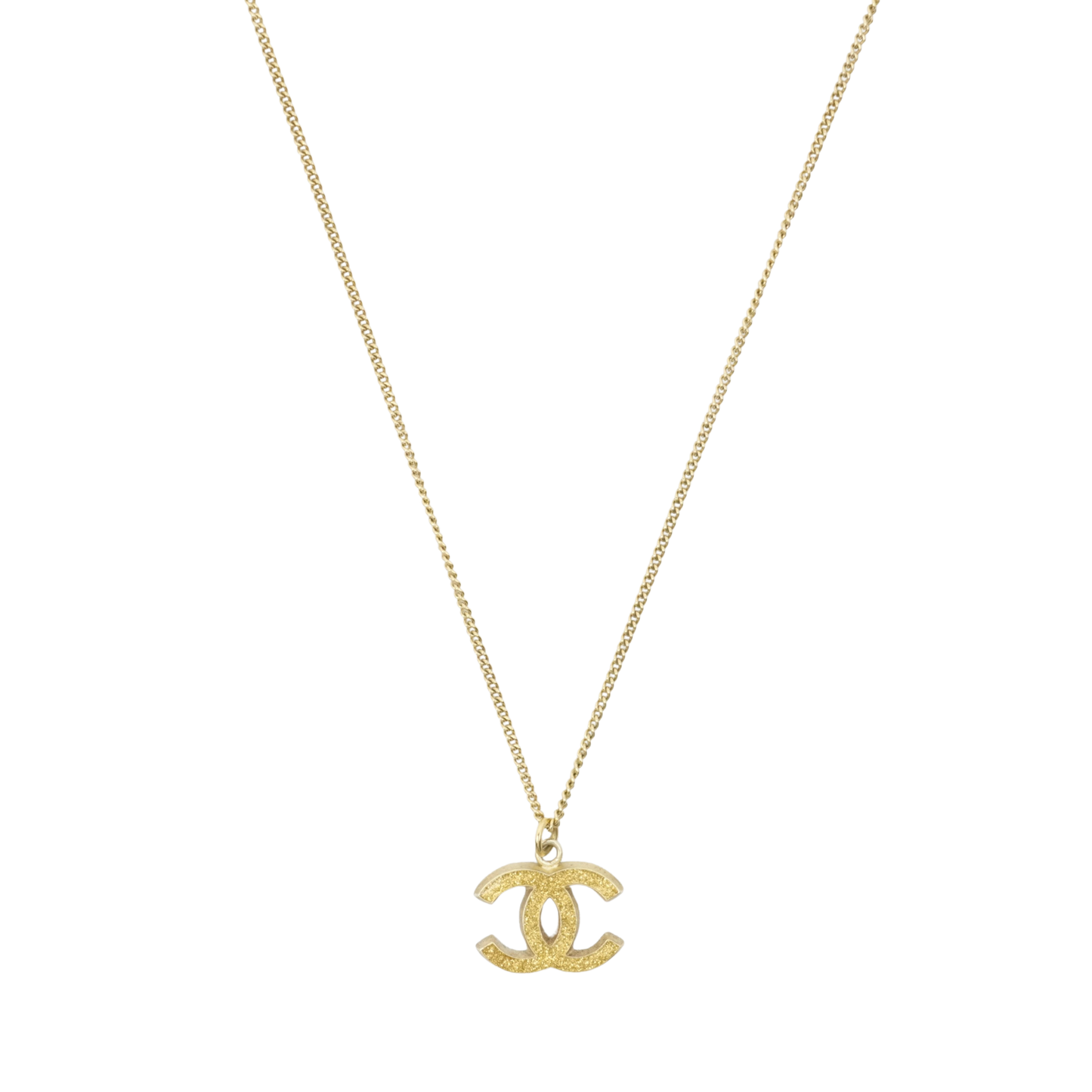 CHANEL 2005 Coco Mark Necklace