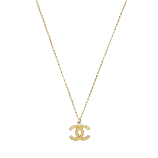 CHANEL 2005 Coco Mark Necklace