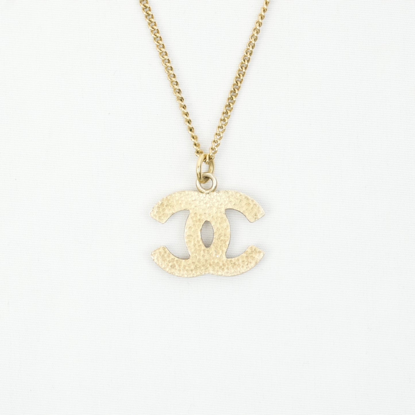 CHANEL 2005 Coco Mark Necklace