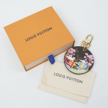 LOUIS VUITTON Monogram Christmas Limited Edition Keychain OTHER ACCESSORY M00499