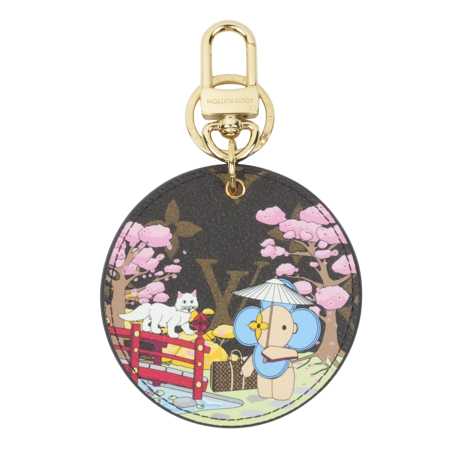 LOUIS VUITTON Monogram Christmas Limited Edition Keychain OTHER ACCESSORY M00499