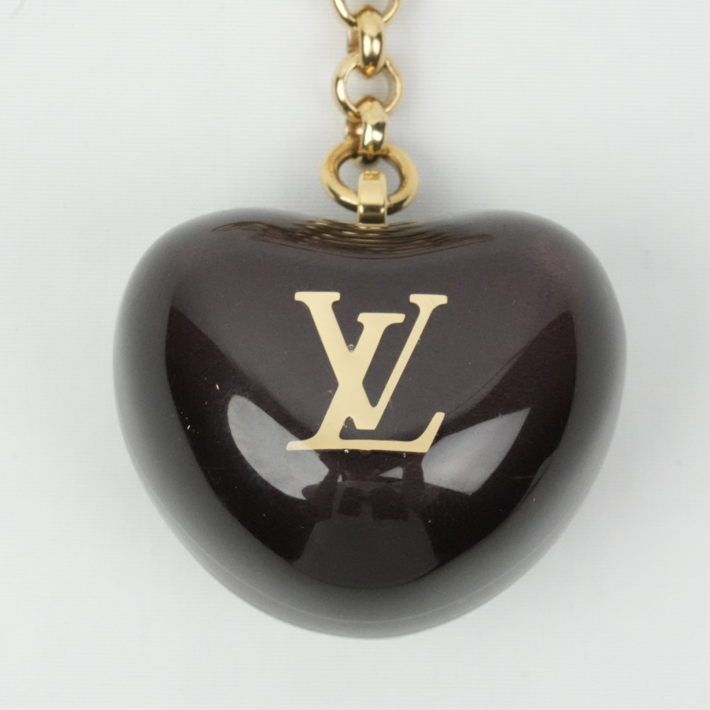 LOUIS VUITTON Porte Cles Pomme Keychain OTHER ACCESSORY M66494