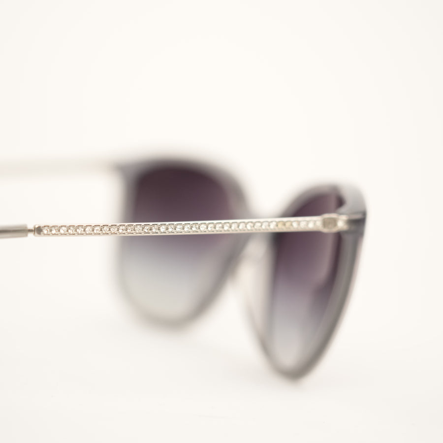 CHANEL Stone-adorned Temple Sunglass