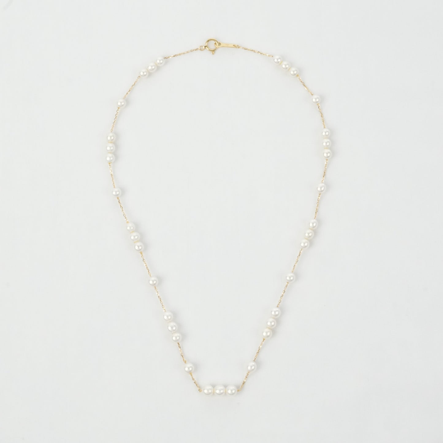 TASAKI K18 Pearl (Main Stones: 4.5-4.8mm) 6.4g Necklace