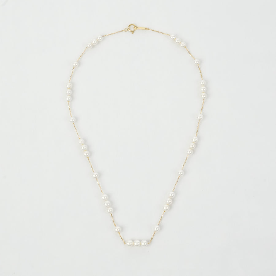 TASAKI K18 Pearl (Main Stones: 4.5-4.8mm) 6.4g Necklace