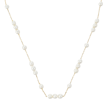 TASAKI K18 Pearl (Main Stones: 4.5-4.8mm) 6.4g Necklace