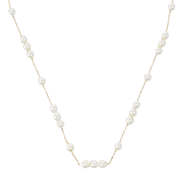 TASAKI K18 Pearl (Main Stones: 4.5-4.8mm) 6.4g Necklace