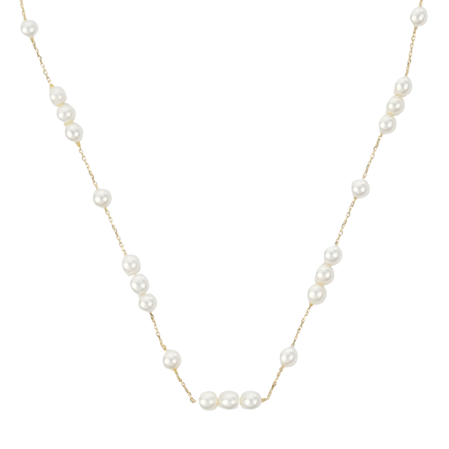 TASAKI K18 Pearl (Main Stones: 4.5-4.8mm) 6.4g Necklace