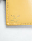 CELINE Macadam PVC Leather Brown with Gold Hardware  Wallet