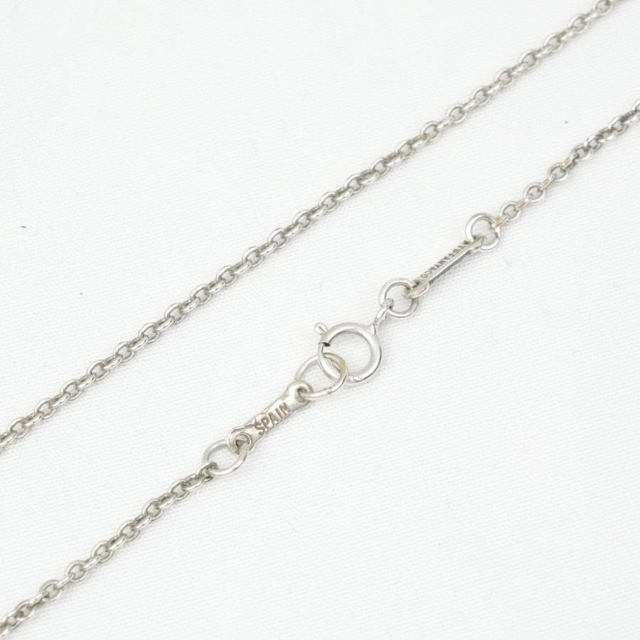 TIFFANY & CO. Concave Circle SV925 9.6g Necklace