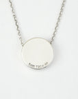 TIFFANY & CO. Concave Circle SV925 9.6g Necklace