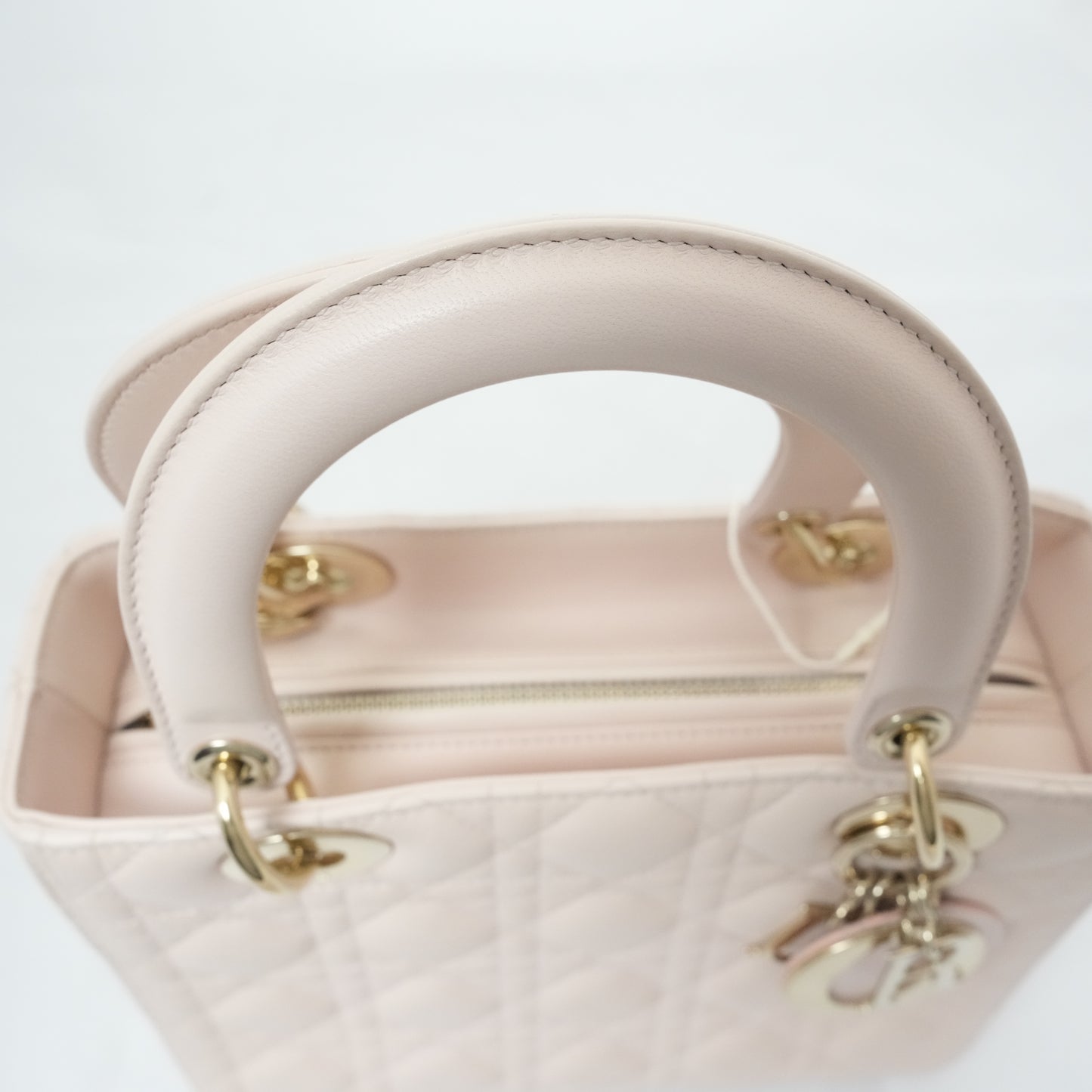 CHRISTIAN DIOR Lady Dior Lambskin Handbag