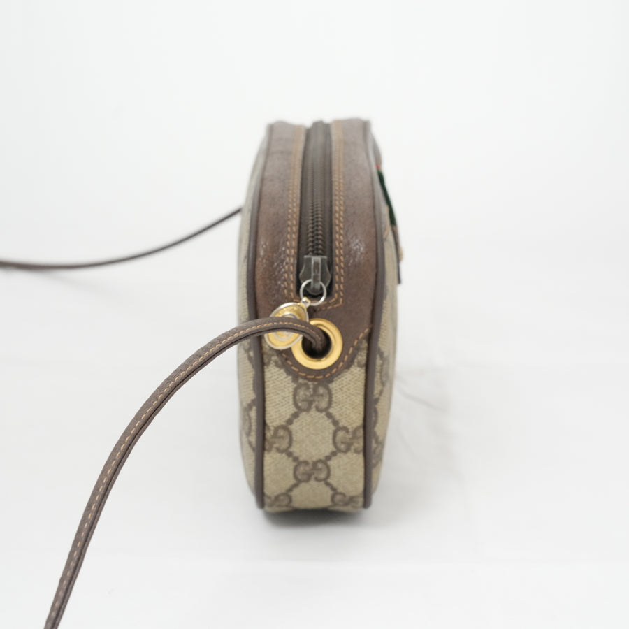 GUCCI  GG Supreme Sherry Line 007 58 6112 PVC  Shoulder Bag