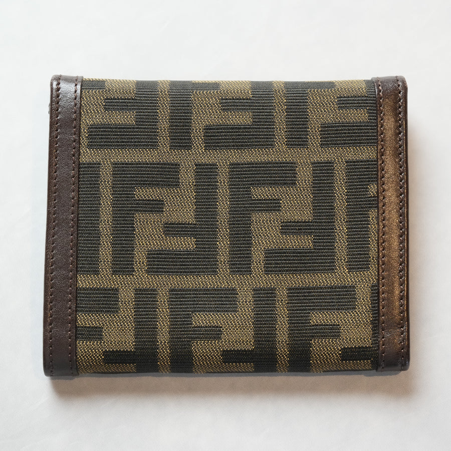 FENDI Zucca Pattern Wallet