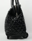 CHANEL Coco Cocoon Carrier Bag with 2 Wheels/Handbag 2Way