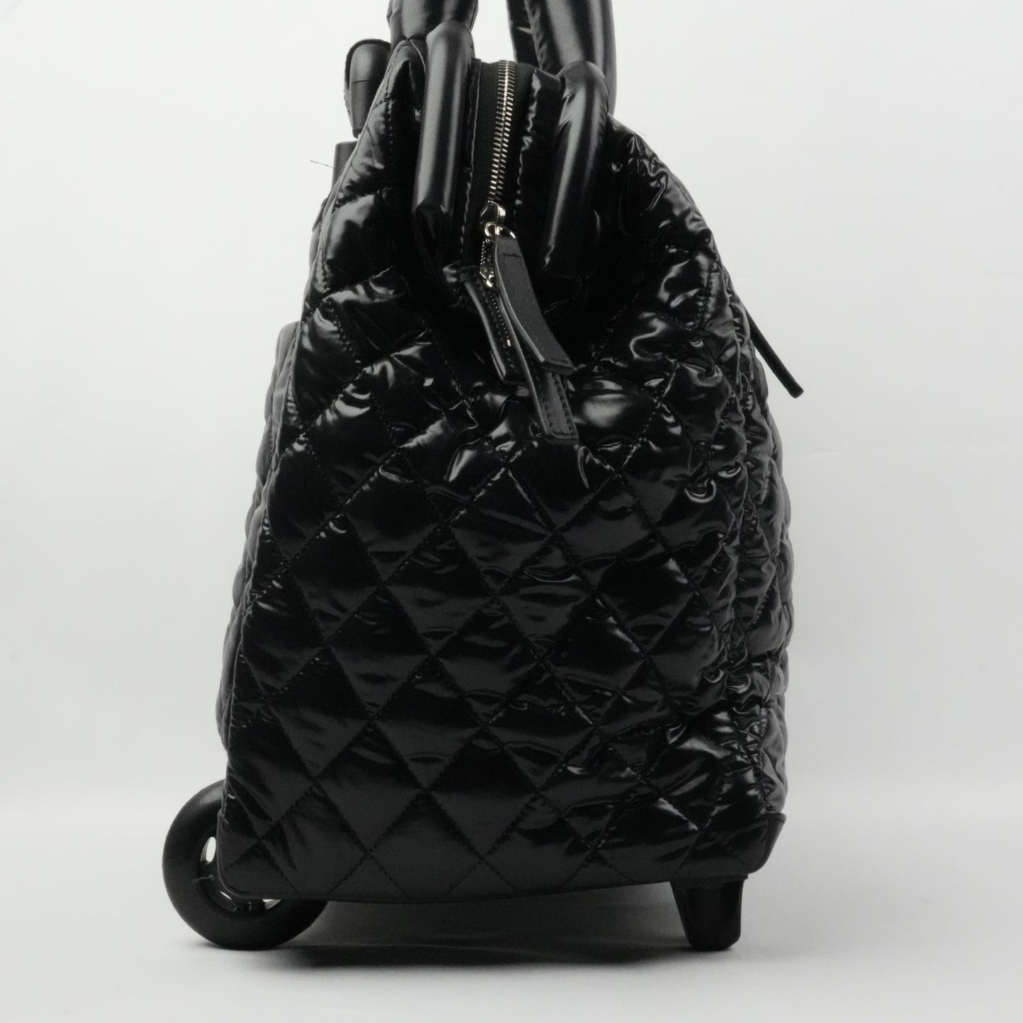 CHANEL Coco Cocoon Carrier Bag with 2 Wheels/Handbag 2Way